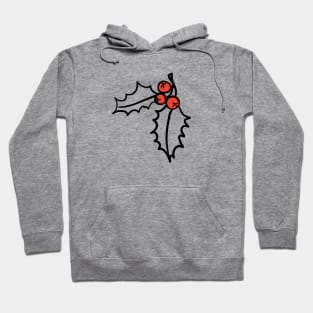 Holly berries Hoodie